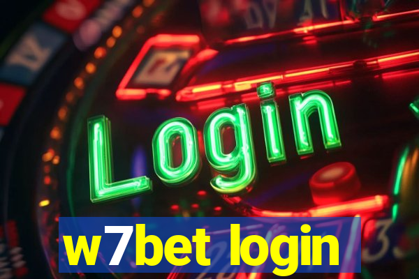 w7bet login